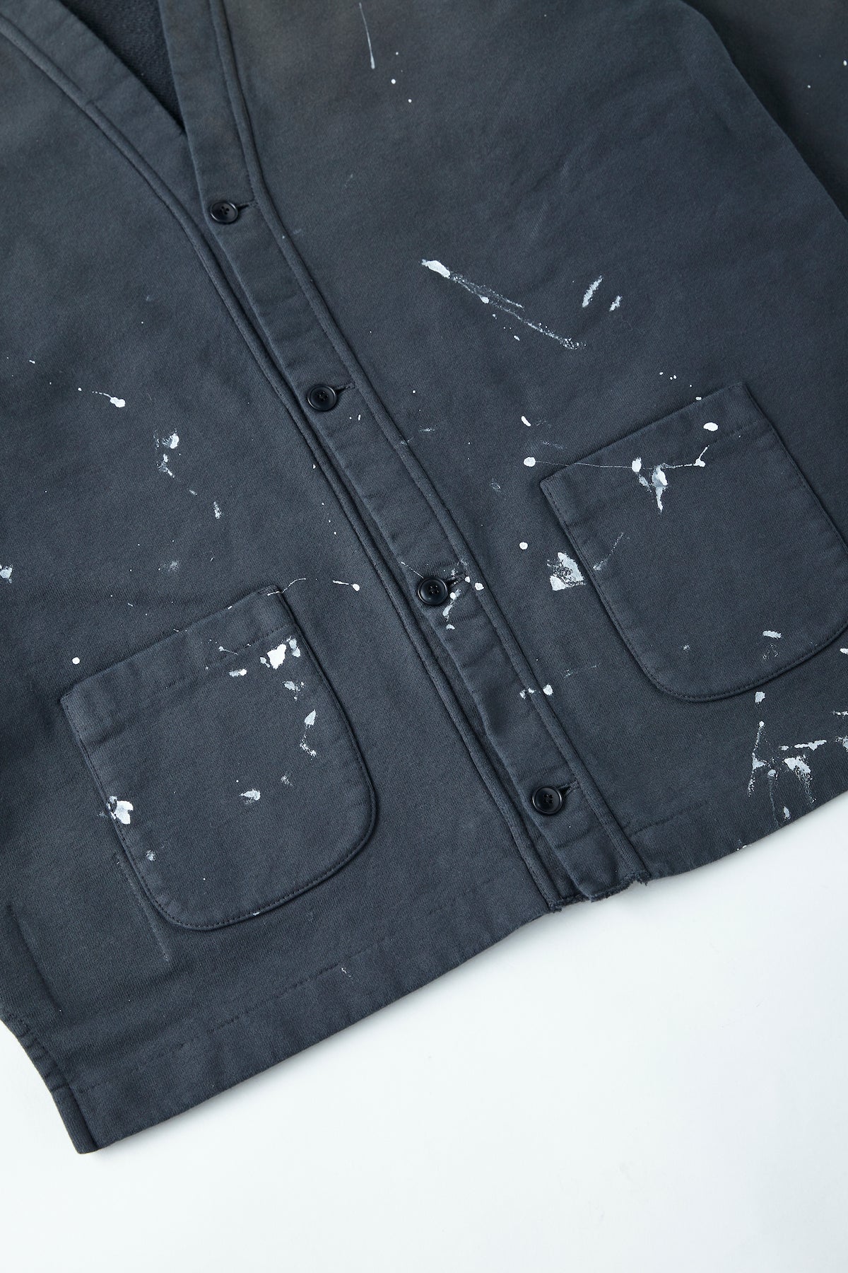 PATINA SWEAT BUTTON CARDY - 221OJ-CT04