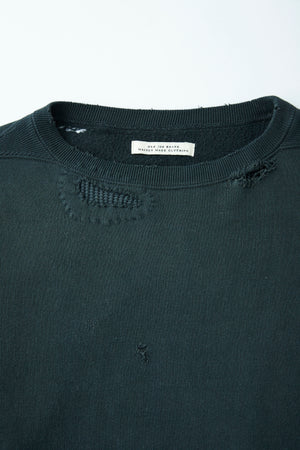 PATINA COTTON SWEAT CREW-NECK (SCAR FACE) - 222OJ-CT02
