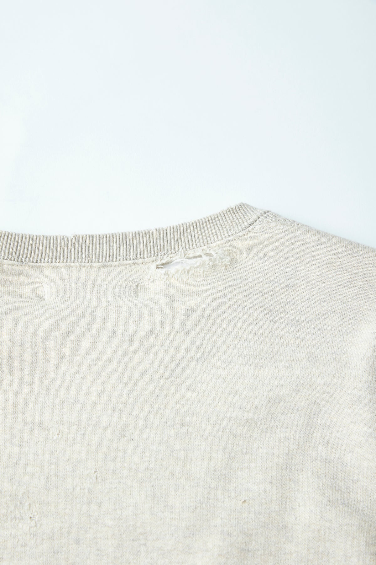 PATINA COTTON SWEAT CREW-NECK (SCAR FACE) - 222OJ-CT02