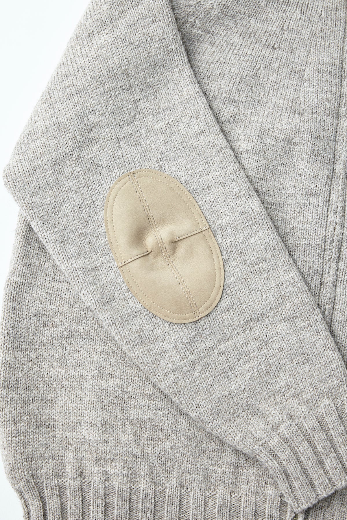 TWEEDY YARN ZIP SWEATER - 222OJ-KN06