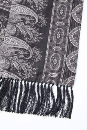 CRAZY PAISLEY FRINGE STALL - 222OJ-AC03