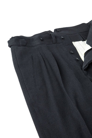 DOUBLE-PLEATED SMARTY TROUSER - 	231OJ-PT01