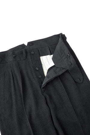 DOUBLE-PLEATED SMARTY TROUSER - 	231OJ-PT01