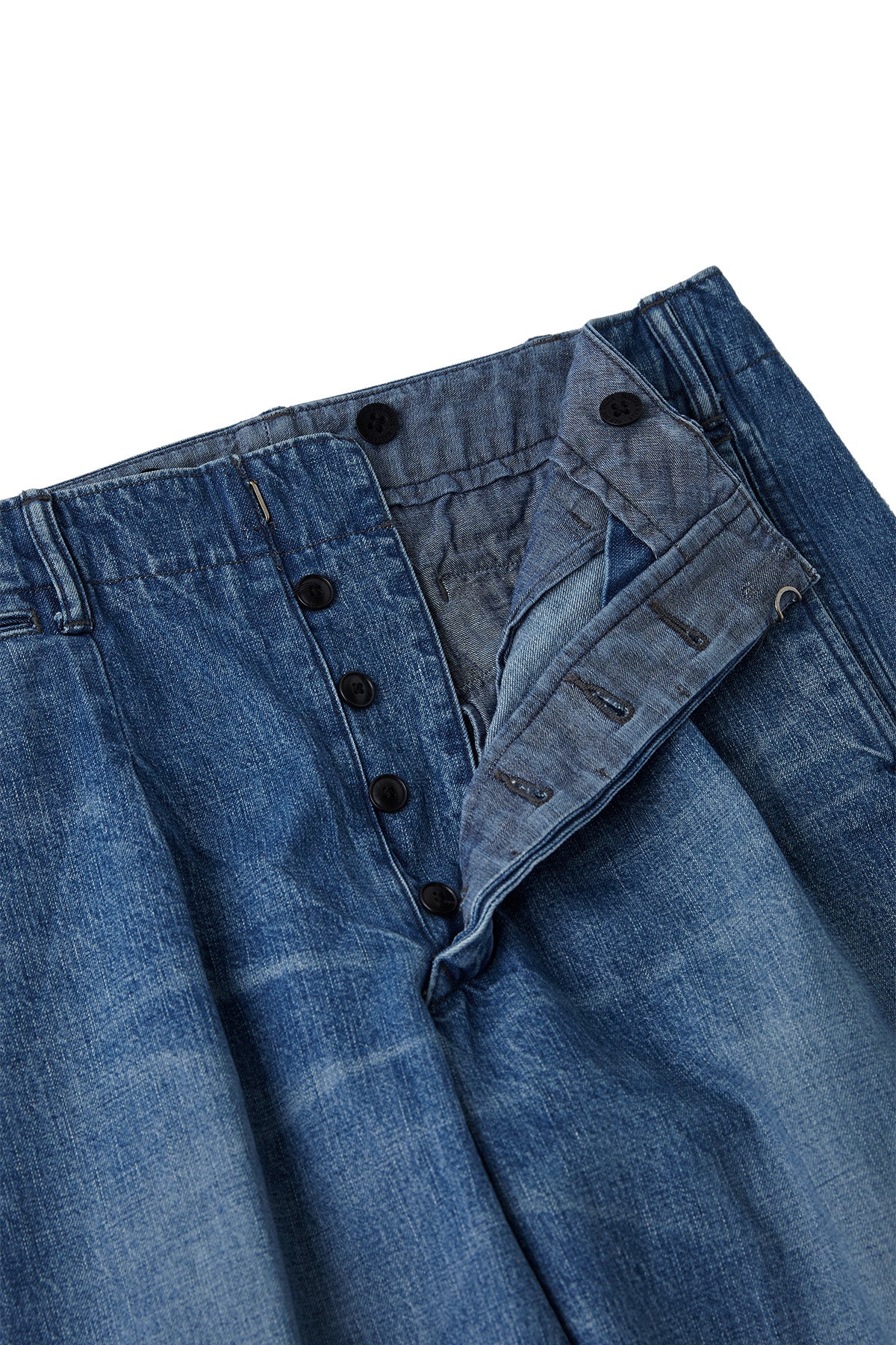 PLEATED LIBERTY TROUSER (FADE INDIGO) - 231OJ-PT17 – OLD JOE BRAND