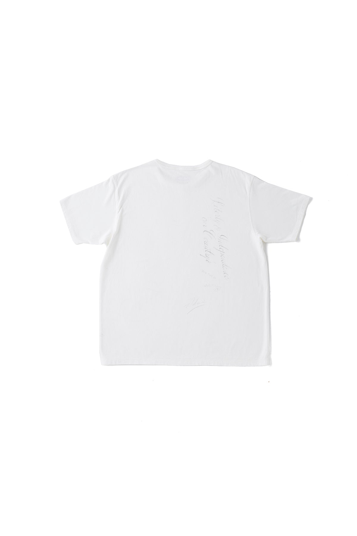 DRAWING TUBE TEE (Caligraphy Drawing) - 221OJ-CT10