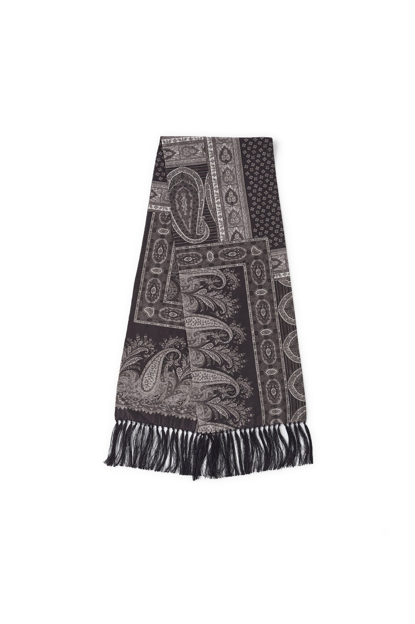CRAZY PAISLEY FRINGE STALL - 222OJ-AC03