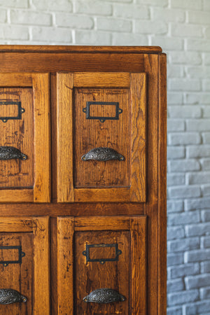 FRENCH LIBRARY WOODEN CABINET