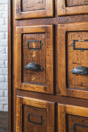 FRENCH LIBRARY WOODEN CABINET